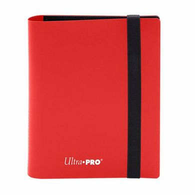 Альбом для карт Ultra Pro 2-Pocket PRO-Binder - Eclipse Apple Red фото 1