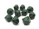 Набір кубиків Chessex Opaque Polyhedral Ten d10 Sets Dusty Green w/gold