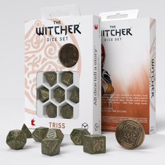 Набор кубиков Q Workshop The Witcher Dice Set. Triss - The Fourteenth of the Hill фото 1