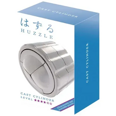 Циліндр (Huzzle Cylinder) | Головоломка з металу (Складність 4) зображення 1
