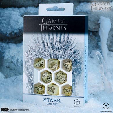 Набір кубиків Game of Thrones. Stark Dice Set. зображення 3
