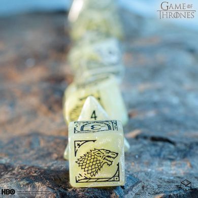 Набір кубиків Game of Thrones. Stark Dice Set. зображення 5