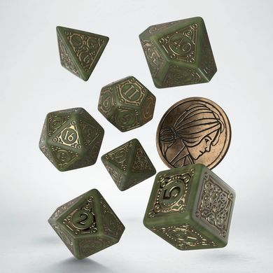 Набор кубиков Q Workshop The Witcher Dice Set. Triss - The Fourteenth of the Hill фото 2