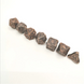 Набор кубиков Antique Copper Solid Metal Druid Polyhedral Dice Set