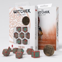 Набір кубиків Q Workshop The Witcher Dice Set. Triss - Merigold the Fearless зображення 1