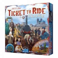 Настольная игра Ticket to Ride France & Old West: Map Collection (Билет на поезд: Франция и Старый Запад) 1