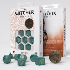 Набір кубиків Q Workshop The Witcher Dice Set. Triss - The Beautiful Healer зображення 1