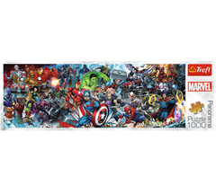 Пазл Panorama - Приєднуйтесь до Всесвіту Marvel 1000 ел. зображення 1